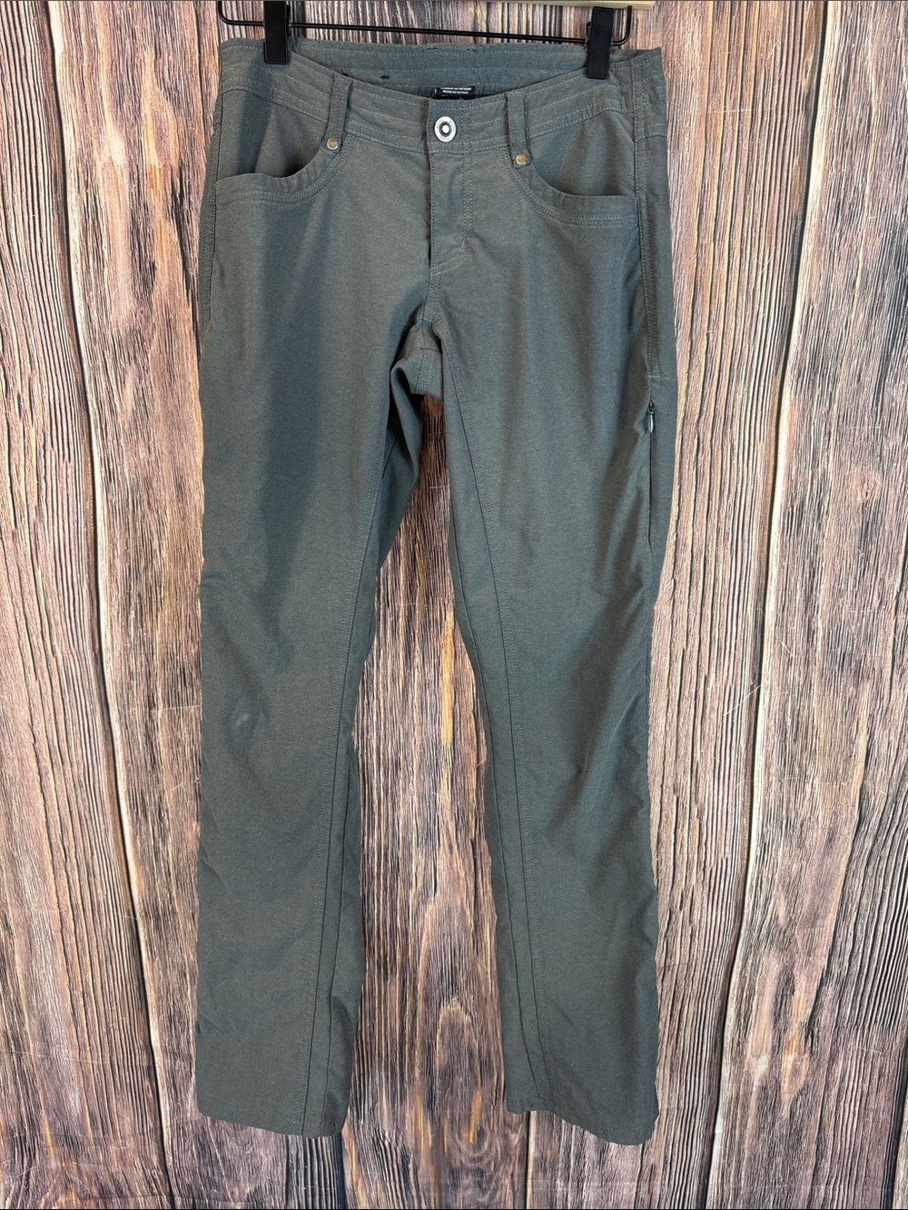 Kuhl Women's Gray Stretch Outdoor Pants- 2 Short